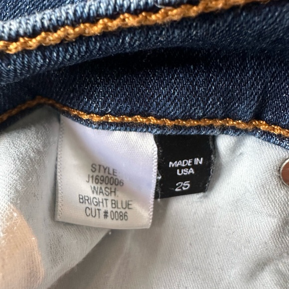 Veronica Beard Debbie Frayed Skinny Jeans. Size 25 - Picture 9 of 10